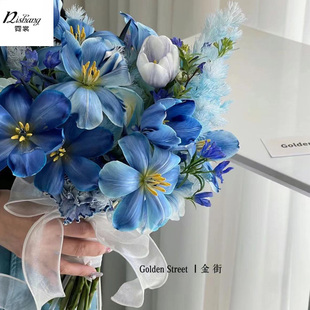 鲜切花吸色剂 吸染玫瑰培养液染料鲜花包装材料工具 花艺着色剂