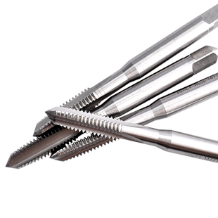 含钴机用细牙直槽丝攻M2M2.5*0.25M3M3.5M4M5M6M8M10M16*0.35/0.5