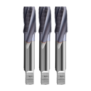 镀TICN不锈钢专用管螺纹丝锥管牙螺旋丝攻PS/PT/NPS/NPT1/4 1/2
