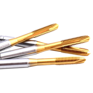 镀钛牙套先端丝攻不锈钢用通孔丝锥ST M2/3/4/6/8/10美制UNC6-32