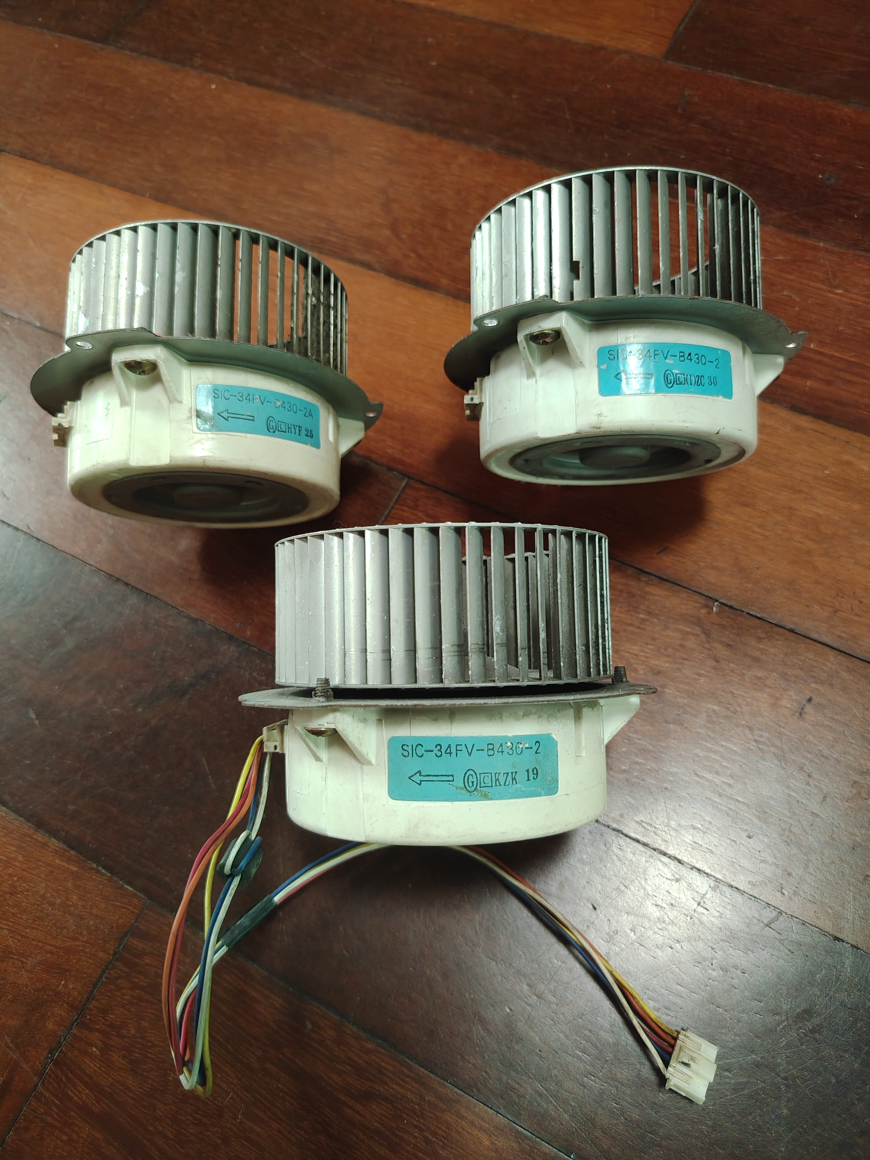 原厂百乐满热水器风机SIC-34FV-B430-2A百乐满燃气热水器电机马达