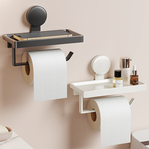 吸盘卫生间纸巾盒壁挂式