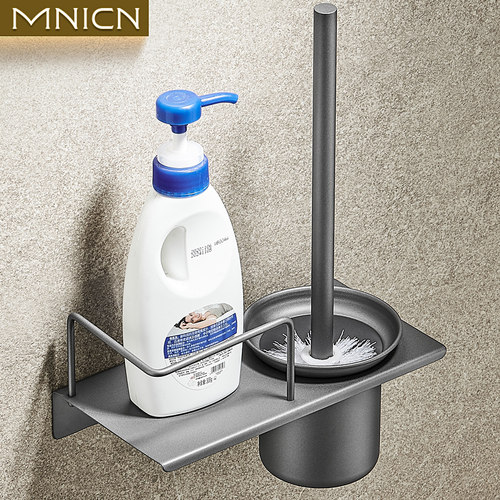 卫生间304不锈钢马桶刷架