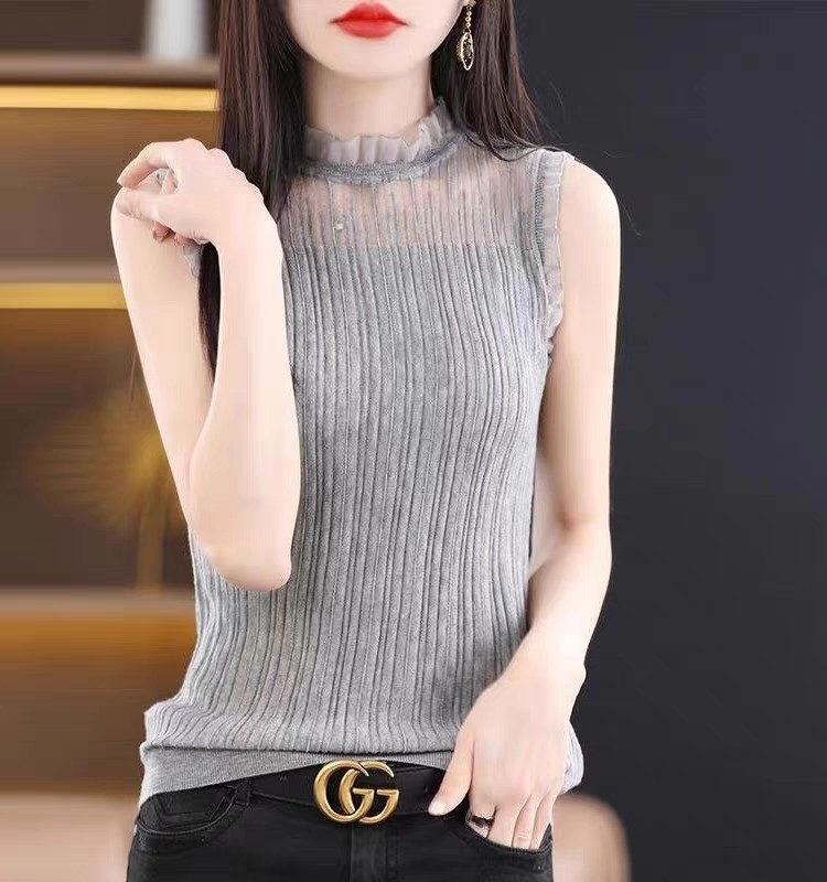 加肥加大码针织吊带背心女内搭新款木耳边无袖上衣镂空蕾丝打底衫,女装/女士精品,蕾丝衫/雪纺衫,淘宝优惠券,粉丝福利购,淘宝优惠卷