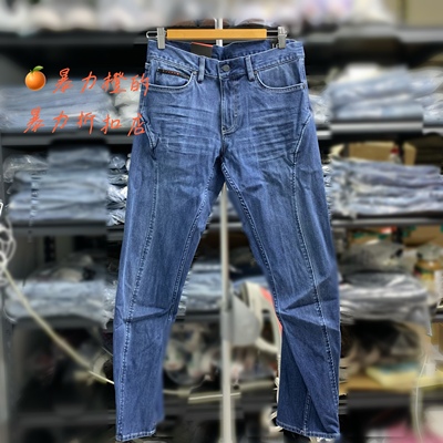 Lee 立体弹力低腰牛仔裤休闲裤 男款 LMZ7553SV77A