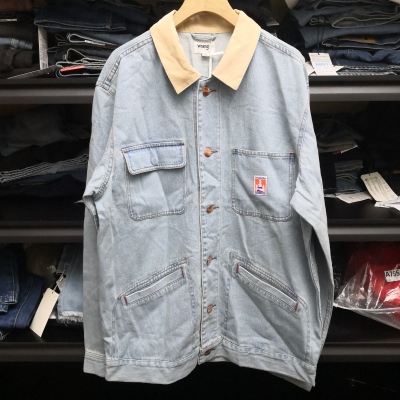 wrangler 威格 灯芯绒牛仔外套 休闲百搭舒适112330993003