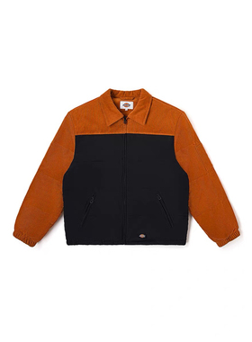 Dickies 保暖拼接翻领长袖羽绒服 男女同款   DK012252