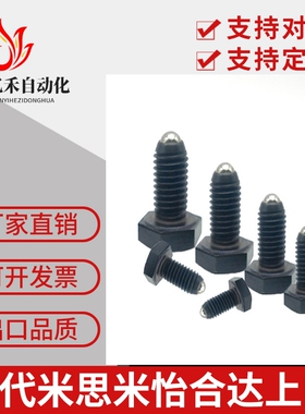 国标粗牙外六角型球头柱塞玻珠BPHL4/5/6/8/10/12-10/15/20/25/40