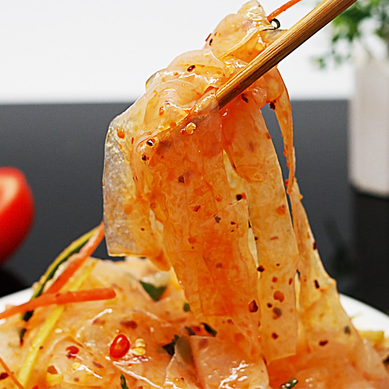 独叶花魔芋凉皮开袋即食商用批发