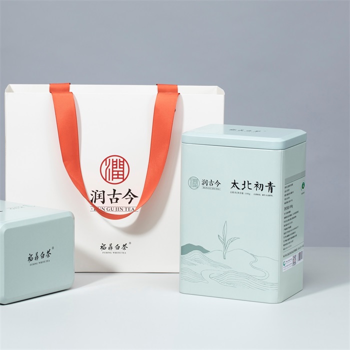 润古今福鼎白茶 2020年一级白牡丹散茶100g 太北初青优享版