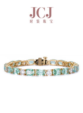 jcj时装珠宝绿宝石手链