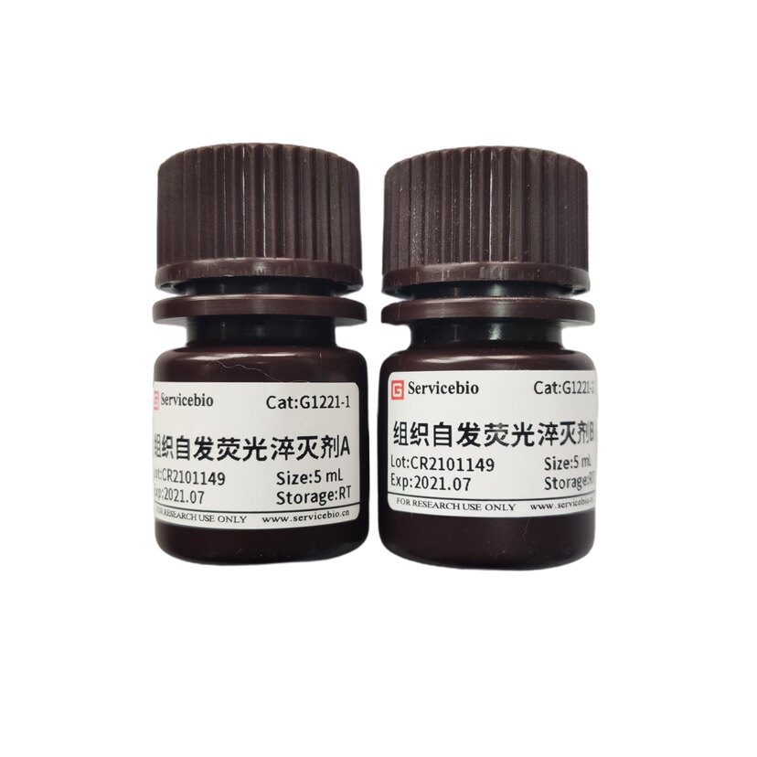 servicebio组织自发荧光淬灭剂 减少自发荧光 提高免疫荧光检测率
