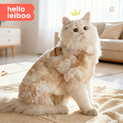 猫咪衣服冬季布偶猫冬装幼猫防掉毛宠物小猫冬天保暖加厚猫猫秋冬