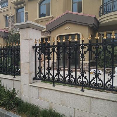 铝艺护栏铝合金围栏阳台别墅围墙铁艺户外锌钢栏杆庭院小区栅栏门