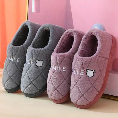 棉拖鞋女款冬季2025新款包跟室内居家舒适厚底拖鞋男防滑月子鞋