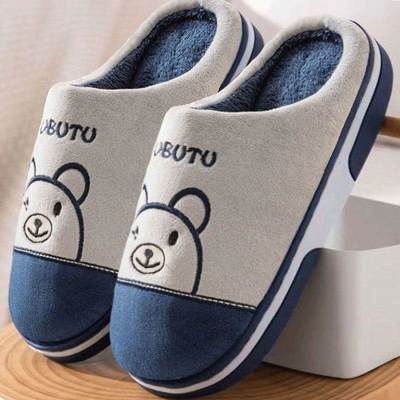新款2025棉拖鞋男女冬季厚底防滑室内保暖居家用拖鞋男士情侣家居
