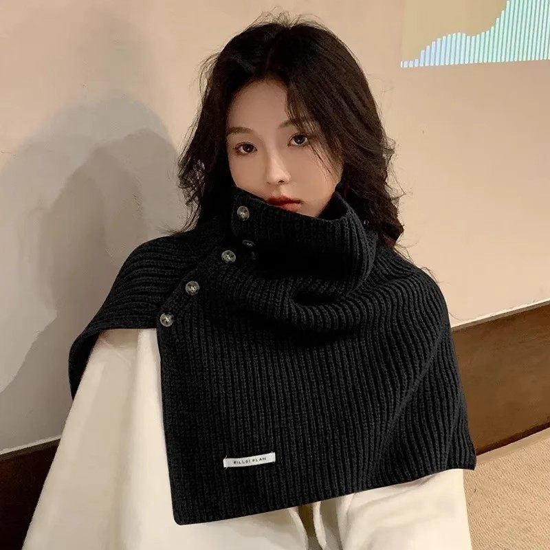 冬季时尚外搭假领子高领毛衣披肩女斗篷百搭套头针织毛线围脖加厚,服饰配件/皮带/帽子/围巾,假领,淘宝优惠券,粉丝福利购,淘宝优惠卷