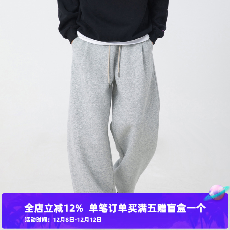 重磅美式运动男生秋冬季休闲裤