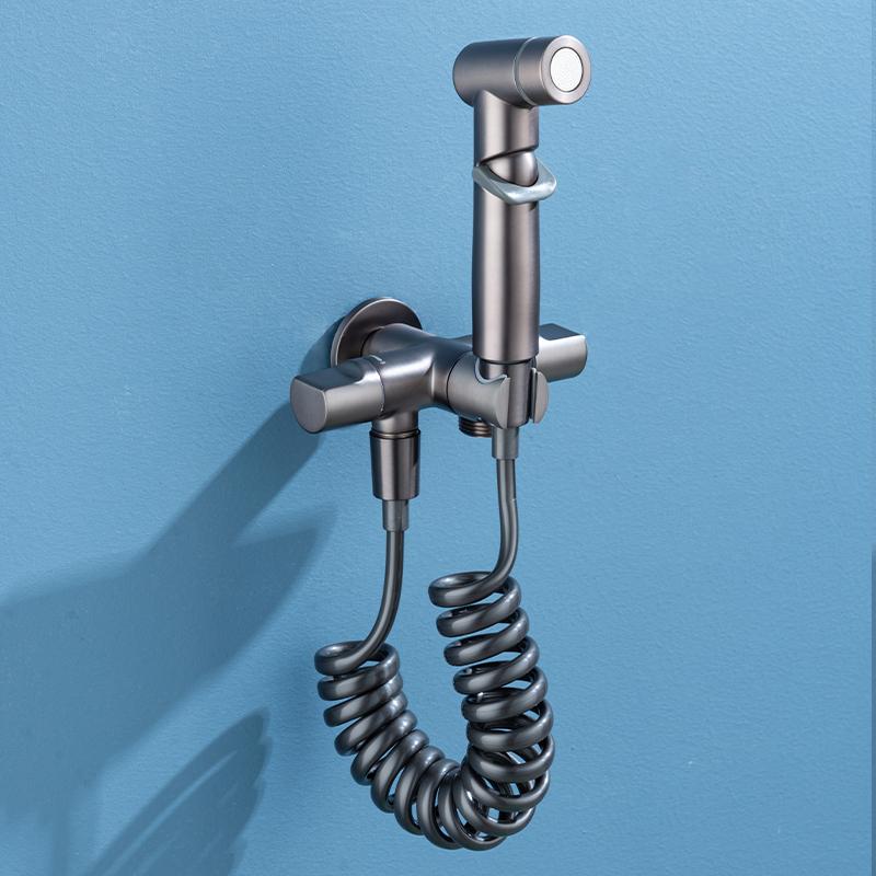 DLN一进二出角阀马桶伴侣喷枪