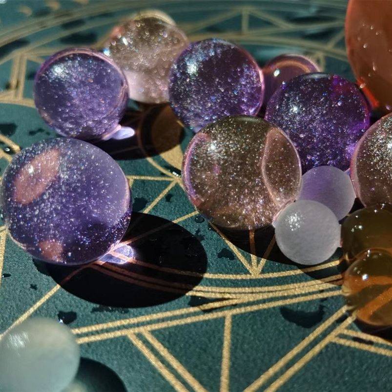 水晶宝宝无毒巨无霸水宝宝泡大珠巨无霸超大水宝宝珠无毒星空彩色