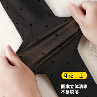 黑透肤光腿神器女秋冬假透肉连裤 袜 袜一体黑丝加绒加厚打底裤