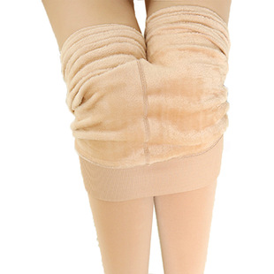 袜棉裤 冬外穿加绒加厚丝袜光腿肉色神器裸感保暖连裤 女秋裤 打底裤