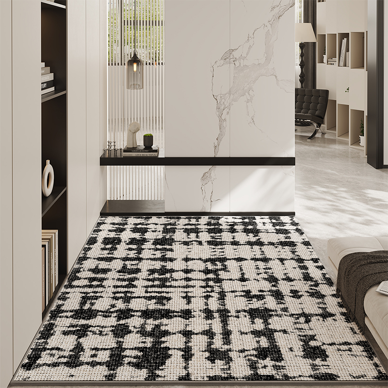 2025新款地垫入户门垫进门门口防滑脚垫高级感耐脏免洗垫玄关地毯