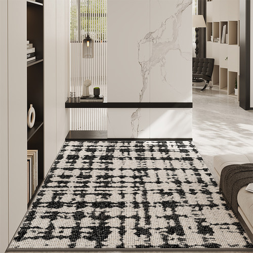 2025新款地垫入户门垫进门门口防滑脚垫高级感耐脏免洗垫玄关地毯