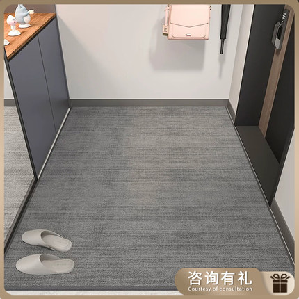 入户门地垫家用进门脚垫门口防滑地毯高级玄关可裁剪垫子大门门垫