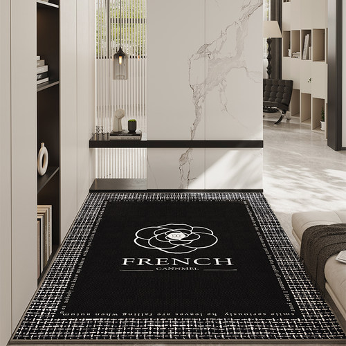 入户门地垫耐脏香风高级门口进门家用脚垫子轻奢简约现代地毯玄关