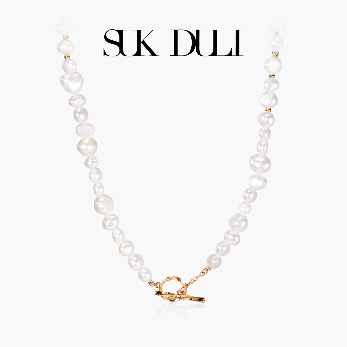 SUK DULI/苏克都哩星语心愿珍珠项链多戴链长款时尚个性毛衣链
