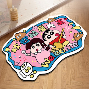 欢迎拉屎大王地毯硅藻泥软垫卫生间厕所门口加厚固定防滑吸水脚垫