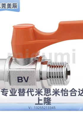代替米思米小型球阀 直管型 PT内螺纹BBPW11F/22F/33F/44F