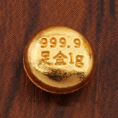 仿真金豆子1g9999黄金米粒模型
