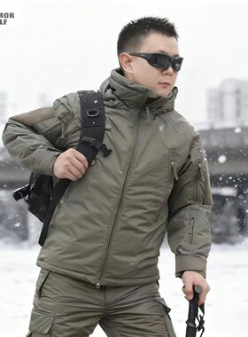 冬季卡伦西亚户外MIG4.0极寒保暖棉服战术棉衣骑车重型极地防寒服