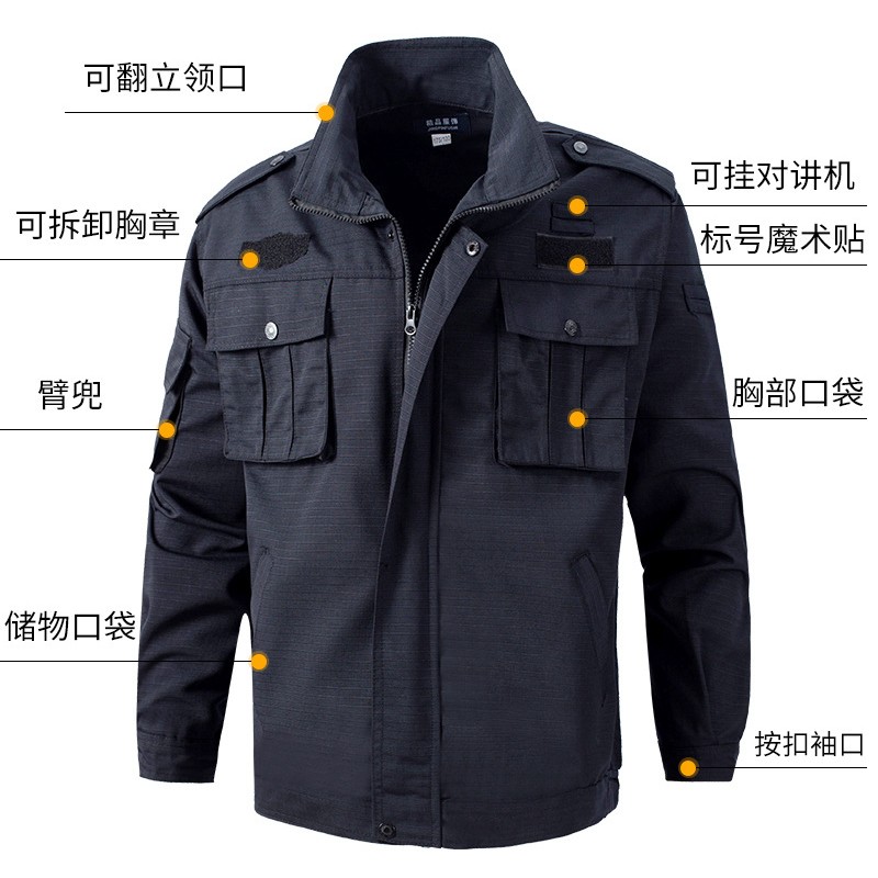 正品网格作训服511作战训练服套装春秋执勤服冬季保安制式工作服