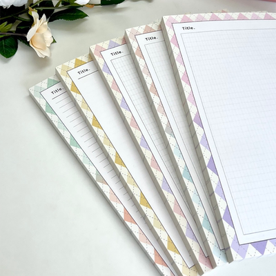 韩国sulbbange4月菱格纹B5拍纸本