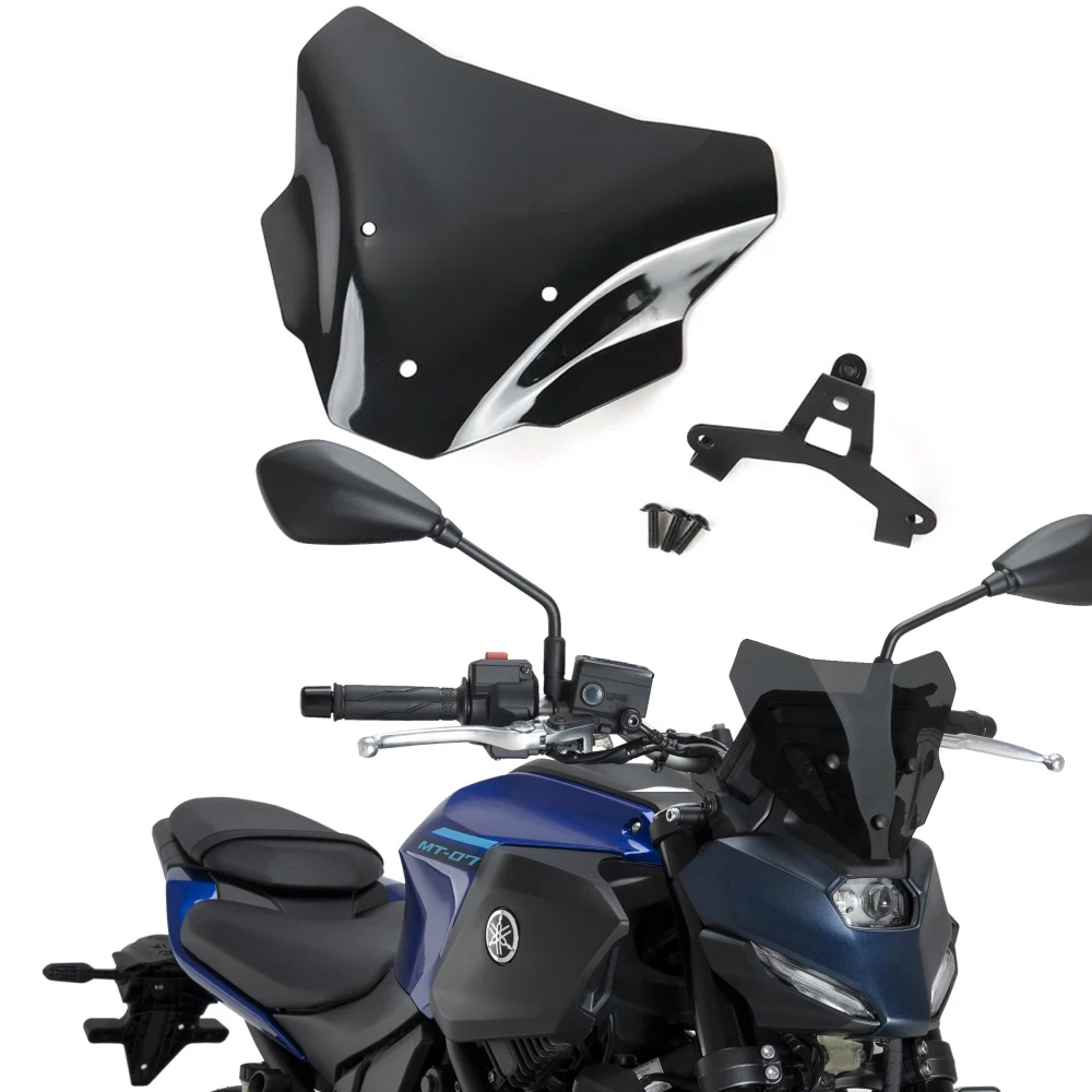 mt07前竞技风挡导流罩配件