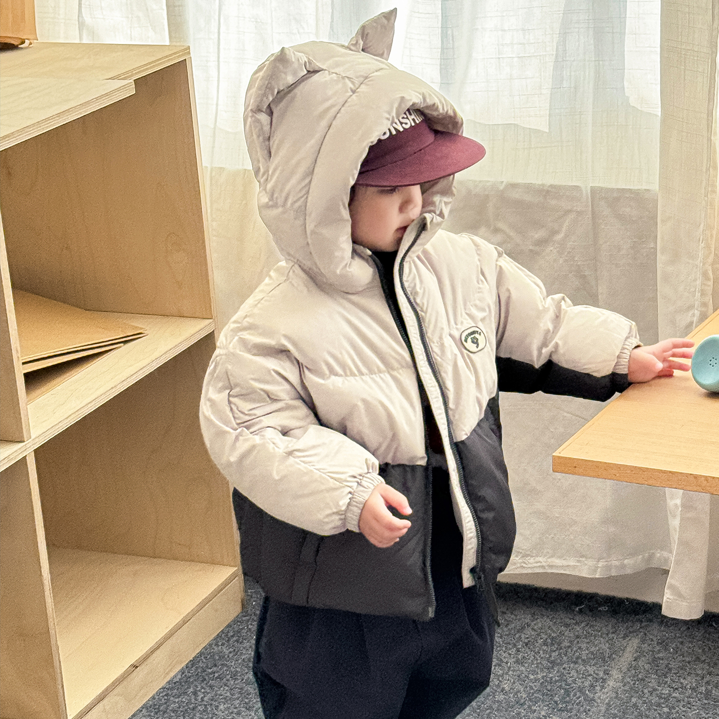 宝宝羽绒服中小童装2025冬季新款男童羽绒服1-3-6-8岁H4908