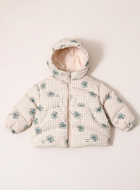 宝宝羽绒服中长款加厚冬季新款男童羽绒服小童1-3-6-8岁22902