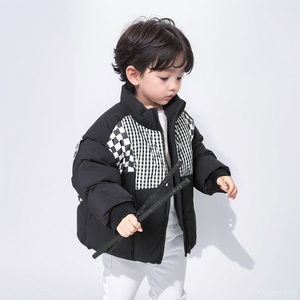短款宝宝羽绒服袖子可拆卸男童羽绒服2023冬季新款小童外套22916