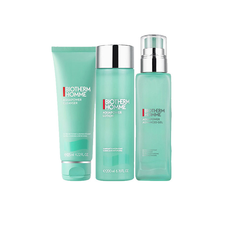 BiothermHomme碧欧泉男士水动力补水保湿三件套