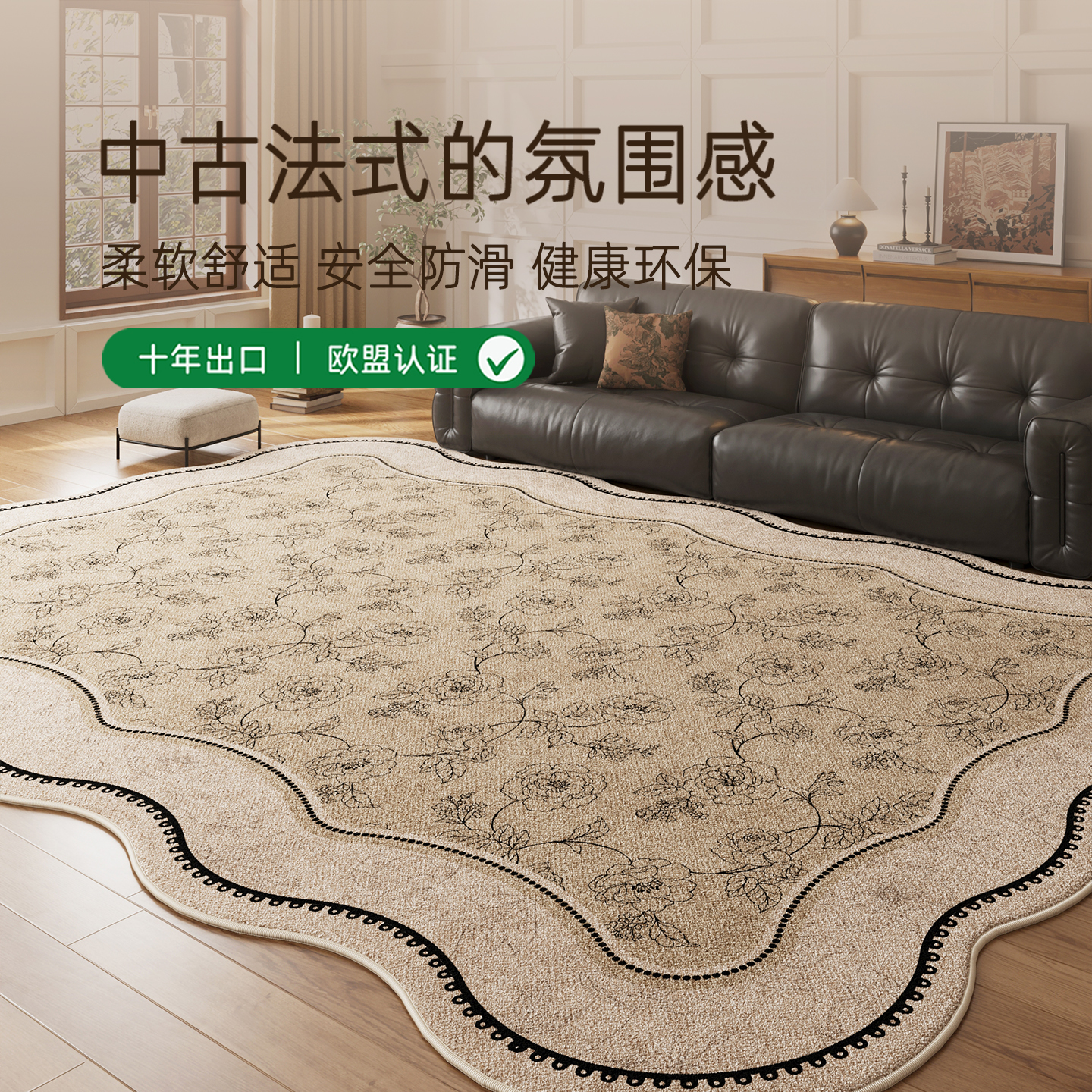 地毯客厅2025新款免洗可擦地垫子