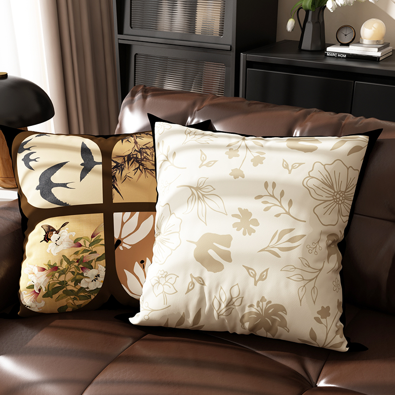 中古风客厅沙发抱枕卧室床头腰靠