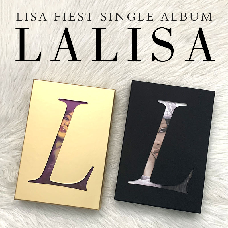 BLACKPINK LISA专辑 LALISA solo CD 官方正版小卡海报周边