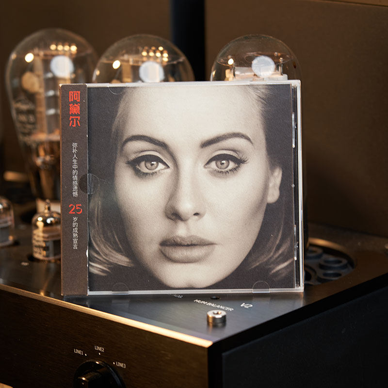 官方正版 adele 阿黛尔 25 中英歌词本 写真册 车载cd碟 专辑唱片
