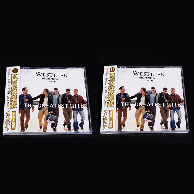 正版 Westlife西城男孩:UNBREAKABLE真爱无敌1+2新歌+精选 CD