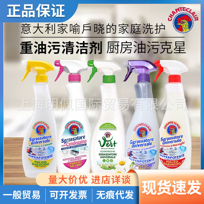 意大利大公鸡管家油污净厨房油烟机清洗剂喷雾家用去重油污600ml