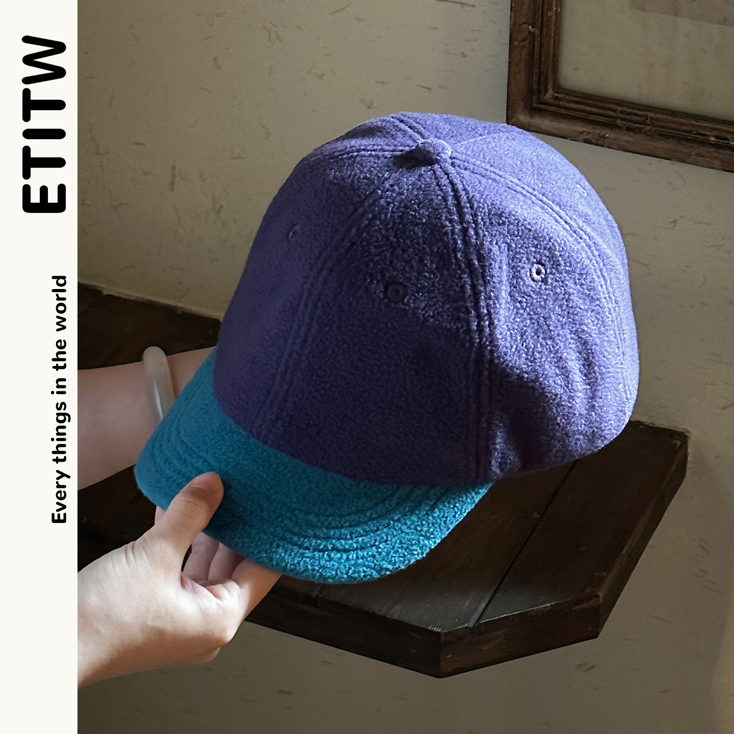 ETITW/美式复古摇粒绒保暖棒球帽休闲百搭显脸小男女情侣鸭舌帽子,服饰配件/皮带/帽子/围巾,帽子,淘宝优惠券,粉丝福利购,淘宝优惠卷