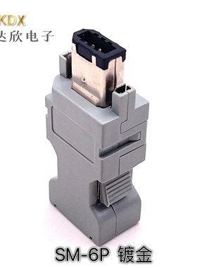 松下 安川 伺服驱动侧  SM-6P  接头CN3   1394  编码器插头